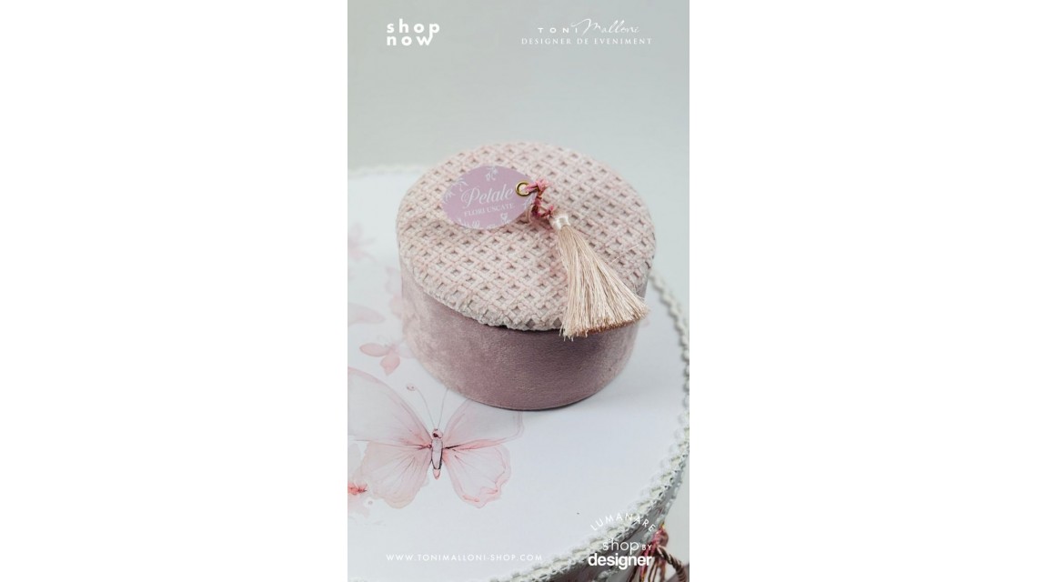 Set prima băiță cu nasii dupa botez cu fluturi roz Pink Butterfly Ritualul blând al apei pentru fetițe 17